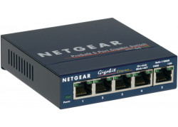 Netgear ProSAFE Unmanaged Switch - GS105 - Desktop - 5 Gigabit Ethernet poorten 10/100/1000 Mbps