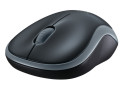 Logitech M185 Optical USB Zwart-Zilver Retail Wireless