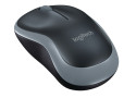 Logitech M185 Optical USB Zwart-Zilver Retail Wireless