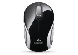 Logitech M187 Optical USB Zwart-Zilver Retail Wireless