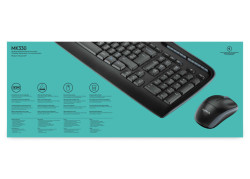 DT Logitech MK330 Zwart draadloos Retail