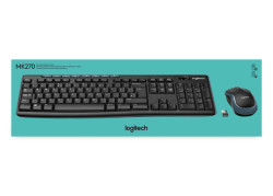 DT Logitech MK270 Zwart draadloos Retail