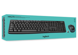 DT Logitech MK270 Zwart draadloos Retail