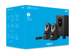 Logitech 2.1 Z313 Zwart