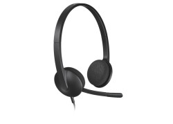 Logitech Stereo Headset H340 grijs