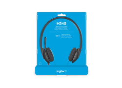 Logitech Stereo Headset H340 grijs