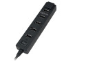 LogiLink 7 Port Hub, USB 2.0 actief Zwart