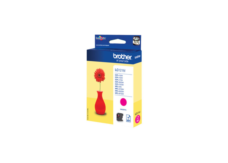 Brother LC-121M Magenta 3,9ml (Origineel)