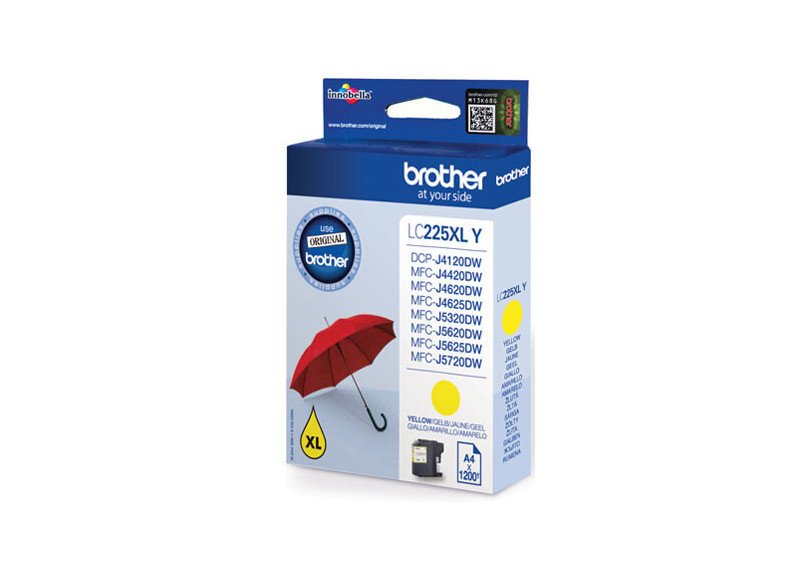 Brother LC-225XLY Geel 11,8ml (Origineel)