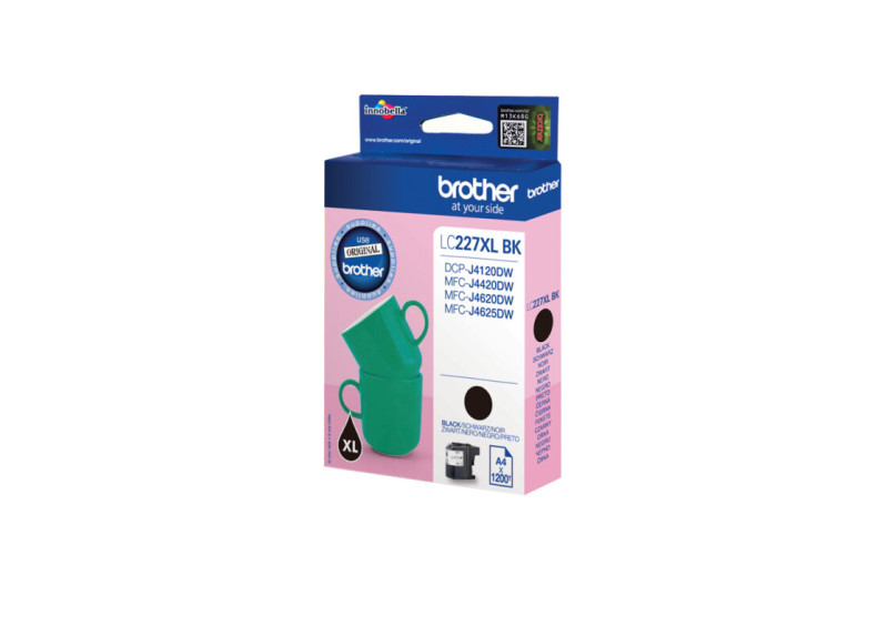 Brother LC-227XLBK Zwart 11,8ml (Origineel)