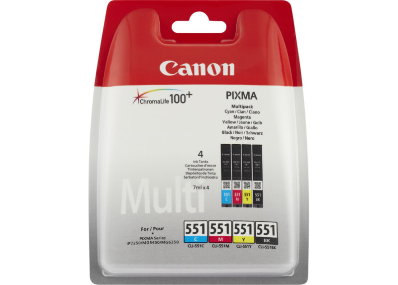 Canon (E) CLI-551 Multipack 28,0ml (Origineel)