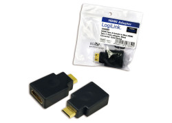 Adapter HDMI (F) <--> HDMI-mini (M) LogiLink