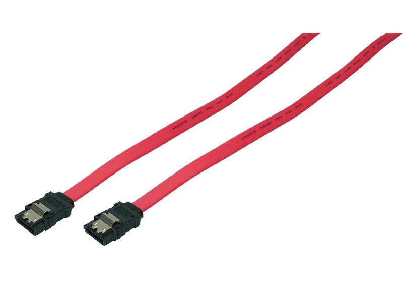 SATA LogiLink 0.50m 6GBs Rood