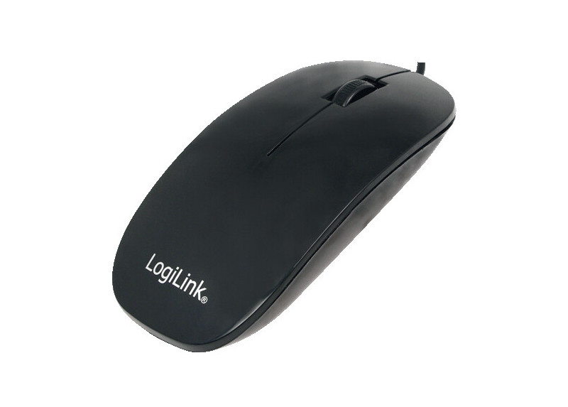 Logilink Slim Optical USB Zwart Retail