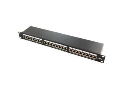 TOE 1U Patch Panel 24-port CAT6 STP Zwart LogiLink