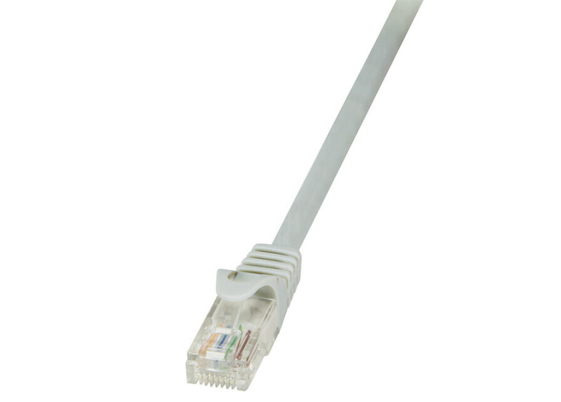 RJ45 0.50m Grijs Cat5e U/UTP LogiLink