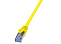 RJ45 1.50m Geel Cat6A S/FTP LogiLink