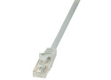 RJ45 10.00m Grijs Cat5e U/UTP LogiLink