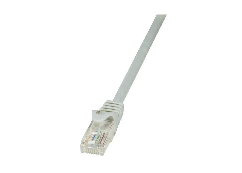 RJ45 10.00m Grijs Cat5e U/UTP LogiLink