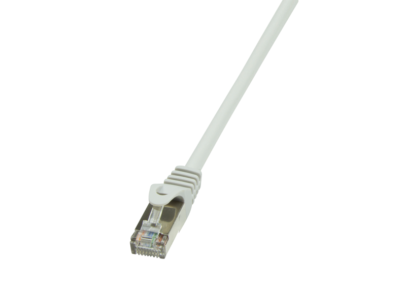 RJ45 15.00m Grijs Cat5e F/UTP LogiLink