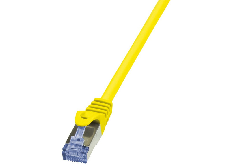 RJ45 2.00m Geel Cat6A S/FTP LogiLink