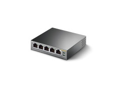 TP-LINK TL-SG1005P Unmanaged Gigabit Ethernet (10/100/1000) Power over Ethernet (PoE) Zwart