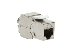 Keystone Jack RJ45 Cat6A Shielded LogiLink Slim