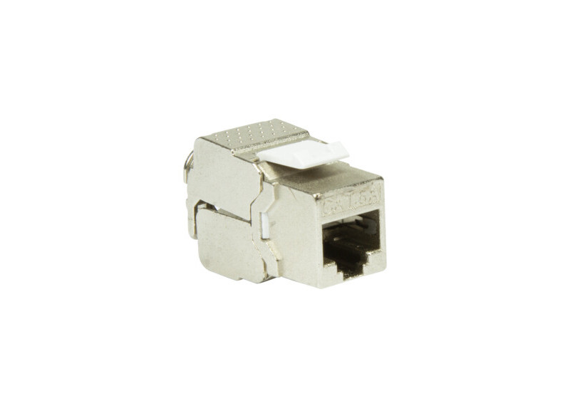 Keystone Jack RJ45 Cat6A Shielded LogiLink standard