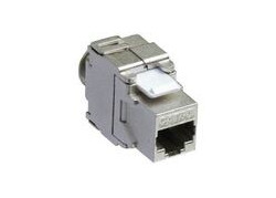 Keystone Jack RJ45 Cat6A Shielded LogiLink standard