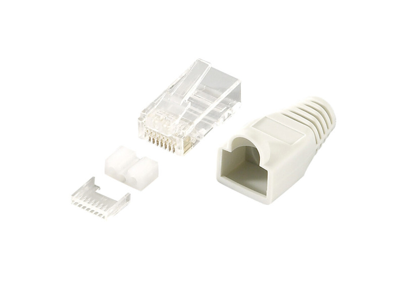 Patchst.RJ45 Cat6 Shielded 100st LogiLink Trek Gr