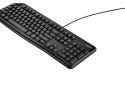 KB Logitech K120 Zwart bedraad Retail