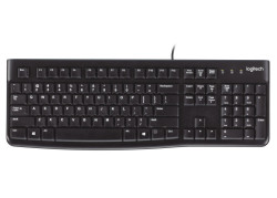 KB Logitech K120 Zwart bedraad Retail