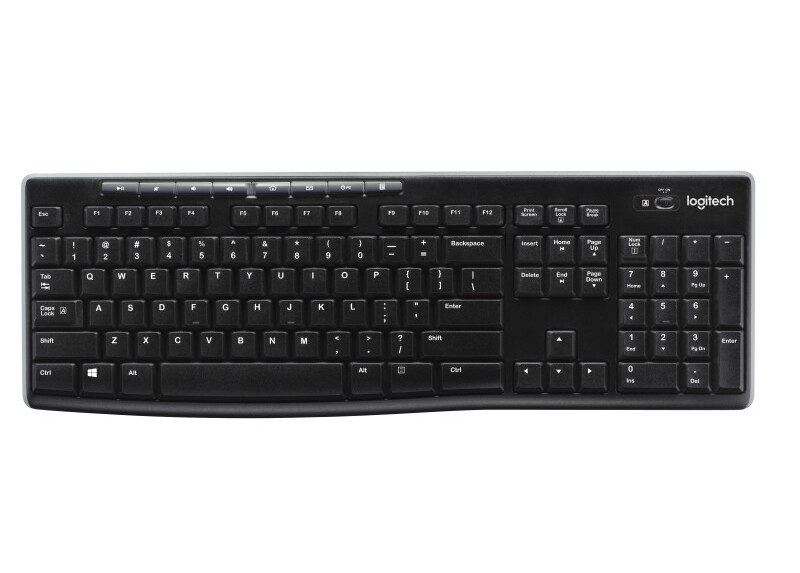 KB Logitech K270 Zwart draadloos Retail