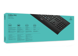 KB Logitech K280 voor Business Zwart bedraad OEM