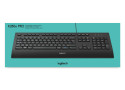 KB Logitech K280 voor Business Zwart bedraad OEM