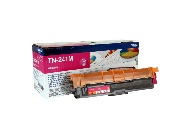 Brother TN-241M Magenta 1.400 pagina`s (Origineel)