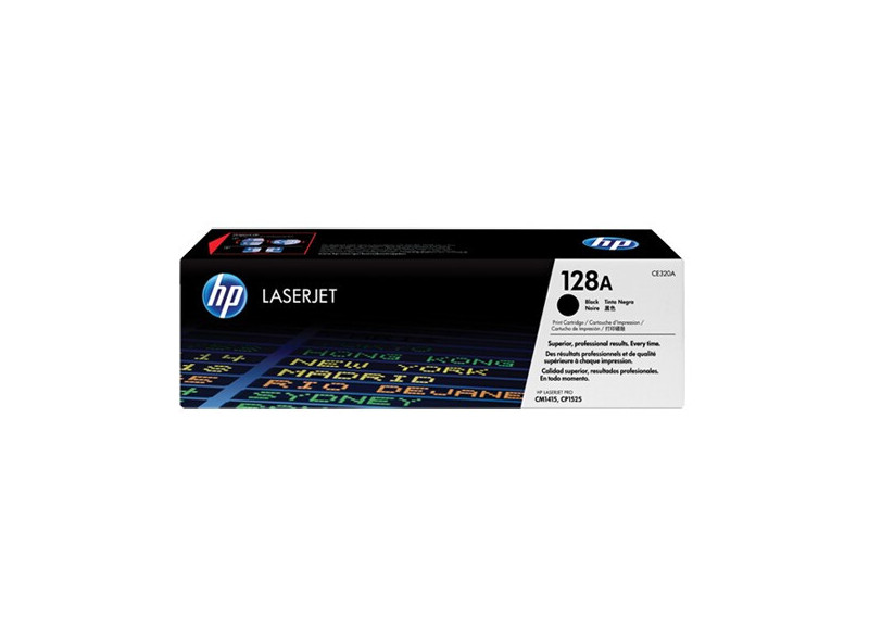 HP No.128A Zwart 2.000 pagina`s (Origineel)