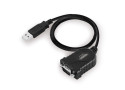 Eminent EM1016 seriële kabel Zwart 0,6 m USB A RS-232