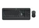 Logitech MK540 toetsenbord RF Draadloos QWERTY US International Zwart, Wit