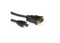 ACT Verloopkabel HDMI A male naar DVI-D male  1.00 m