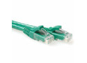 ACT Groene 0,5 meter U/UTP CAT6A patchkabel snagless met RJ45 connectoren