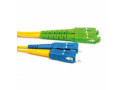 ACT 10 meter LSZH Singlemode 9/125 OS2  glasvezel patchkabel duplex met SC/APC en SC/PC connectoren