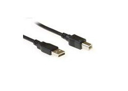 ACT USB 2.0 A male - USB B male  3,00 m