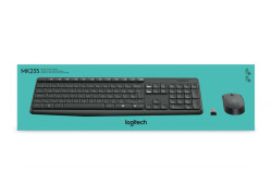 DT Logitech MK235 Zwart draadloos Retail