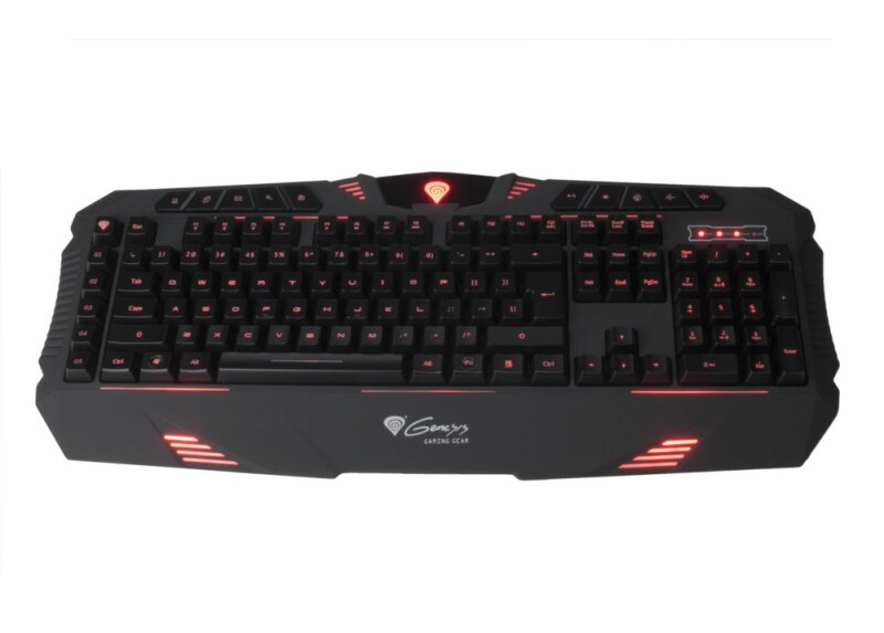 Genesis Gaming Keyboard RX66 US-Layout, met macrofuncties