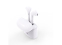 Draadloze in-ear oordopjes, earbud earpod ,met microfoon en oplader - wit