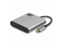 ACT USB-C naar HDMI Dual monitor MST female adapter 4K