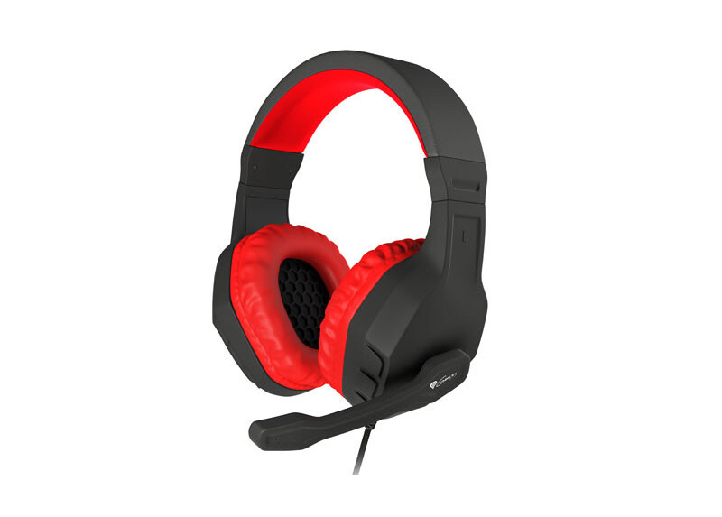 Genesis Argon 200 - Stereo PC Gaming Headset - Rood