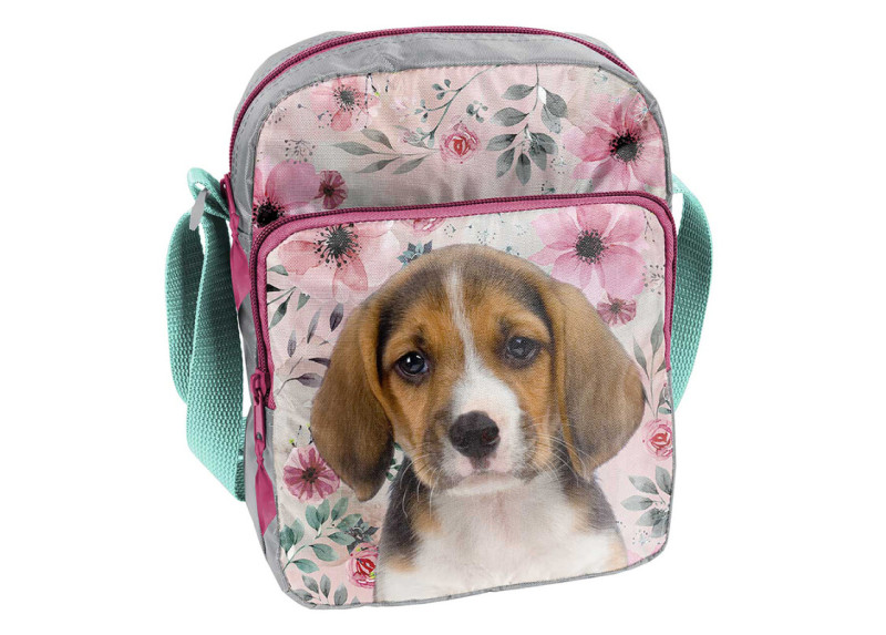 Schoudertas - Klein - Beagle- voor Meisjes - 24 cm