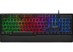 Rampage Gaming Toetsenbord KB-R66 - Rainbow achtergrond verlichting - US Layout - USB